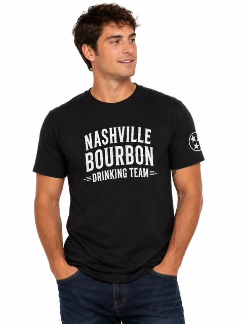 Nashville Bourbon Drinking Team T-Shirt