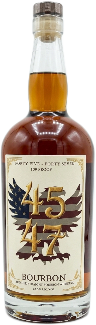 4547 Bourbon bottle