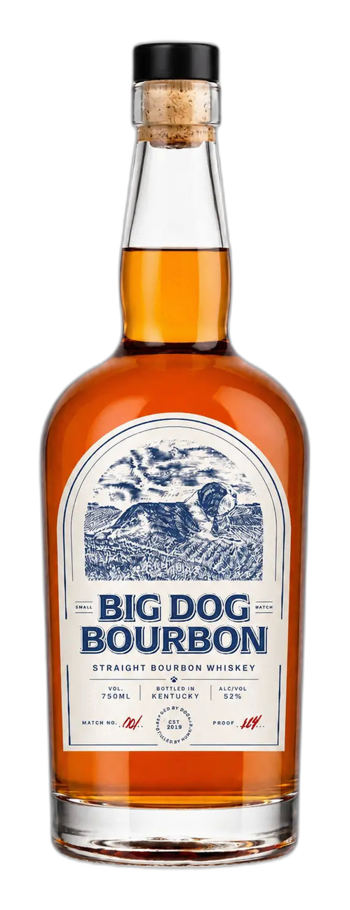 Big Dog Bourbon Straight Bourbon Whiskey bottle